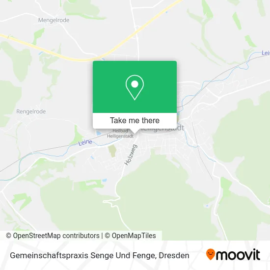 Карта Gemeinschaftspraxis Senge Und Fenge