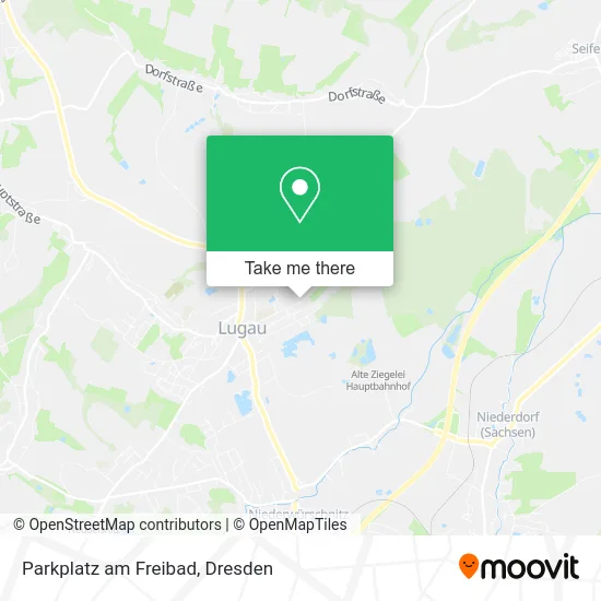 Карта Parkplatz am Freibad