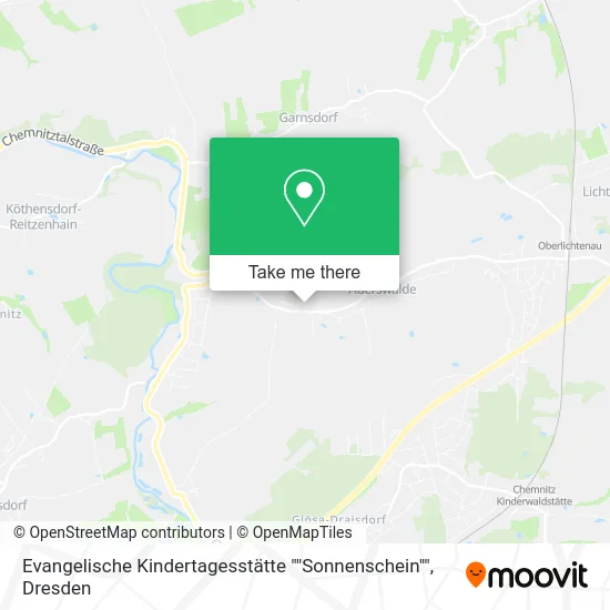 Карта Evangelische Kindertagesstätte ""Sonnenschein""