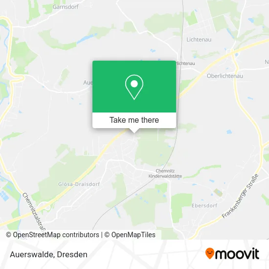 Карта Auerswalde