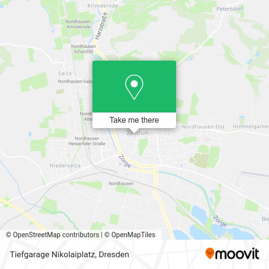 Карта Tiefgarage Nikolaiplatz
