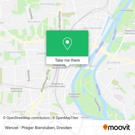 Карта Wenzel - Prager Bierstuben