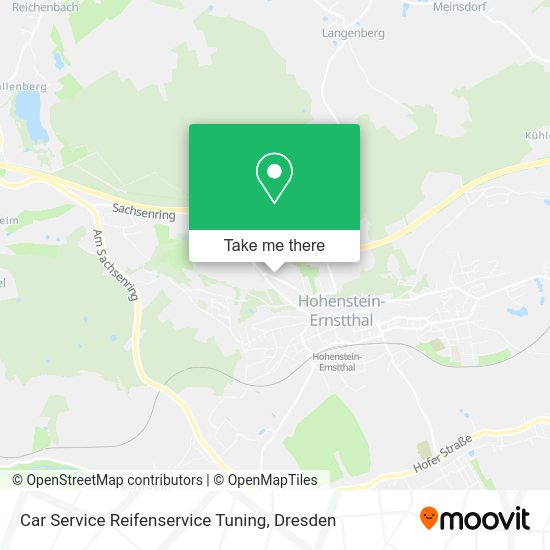 Карта Car Service Reifenservice Tuning