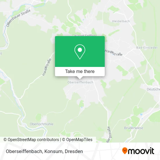Карта Oberseiffenbach, Konsum