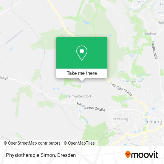 Карта Physiotherapie Simon