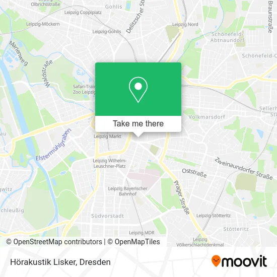 Карта Hörakustik Lisker