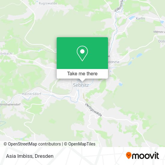 Карта Asia Imbiss
