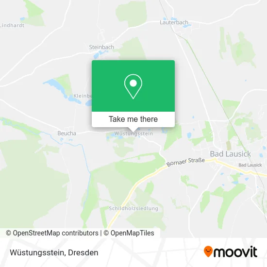 Карта Wüstungsstein