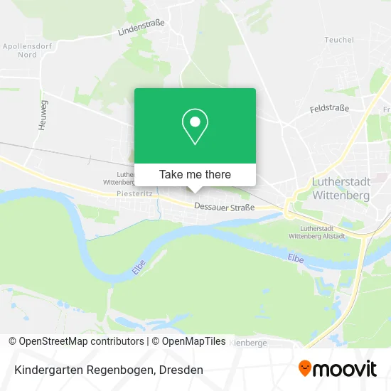 Карта Kindergarten Regenbogen