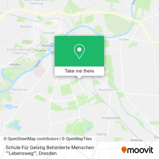 Карта Schule Für Geistig Behinderte Menschen ""Lebensweg""
