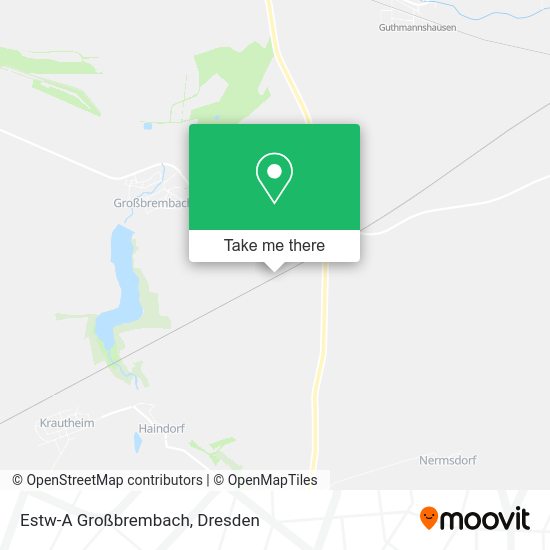 Карта Estw-A Großbrembach