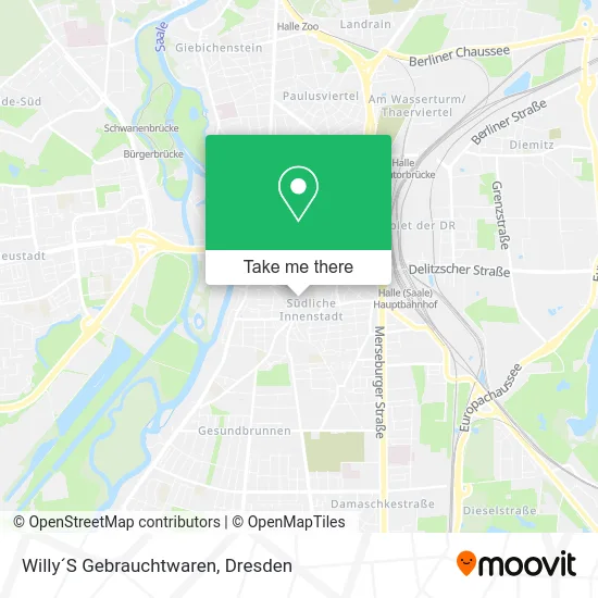 Карта Willy´S Gebrauchtwaren