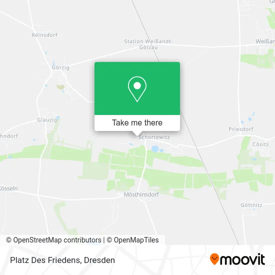 Карта Platz Des Friedens
