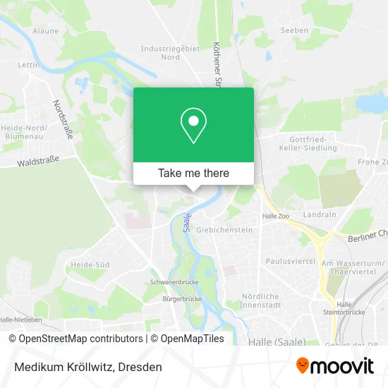 Карта Medikum Kröllwitz