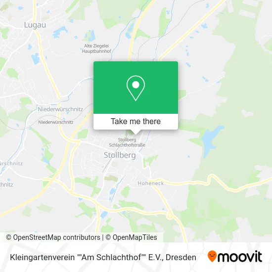 Карта Kleingartenverein ""Am Schlachthof"" E.V.