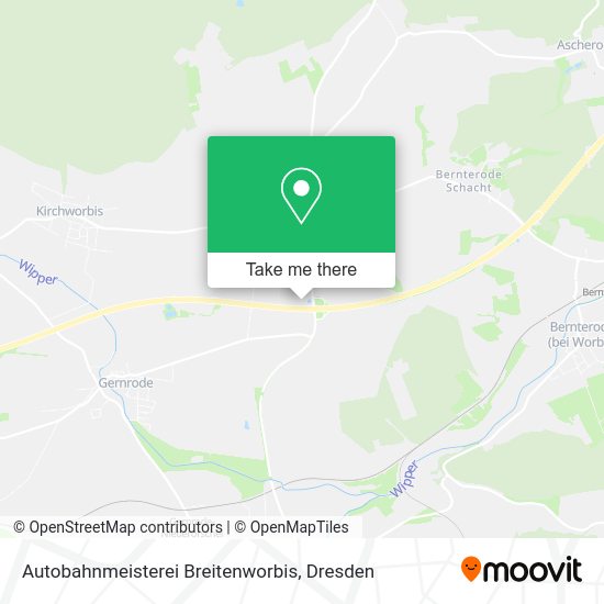 Карта Autobahnmeisterei Breitenworbis