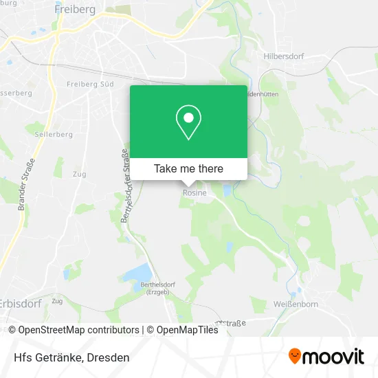 Карта Hfs Getränke