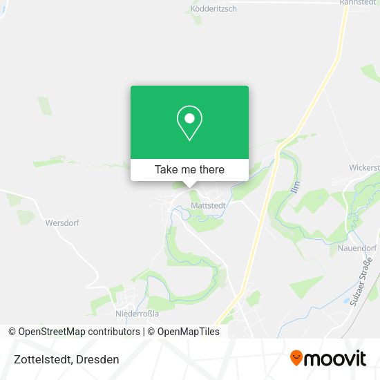 Карта Zottelstedt
