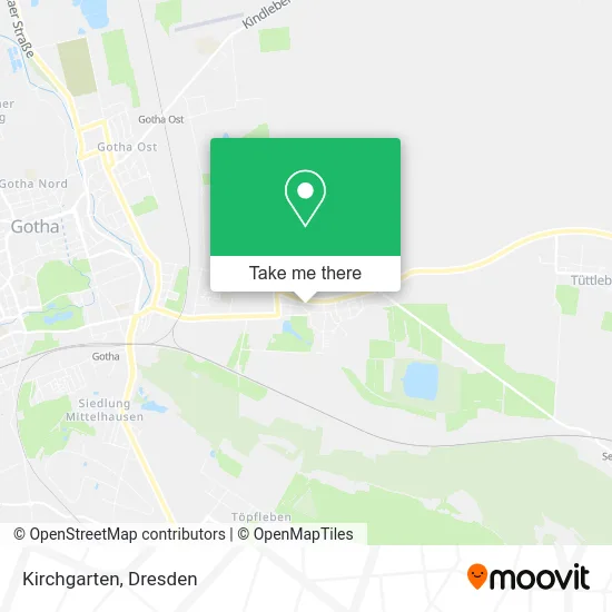 Карта Kirchgarten