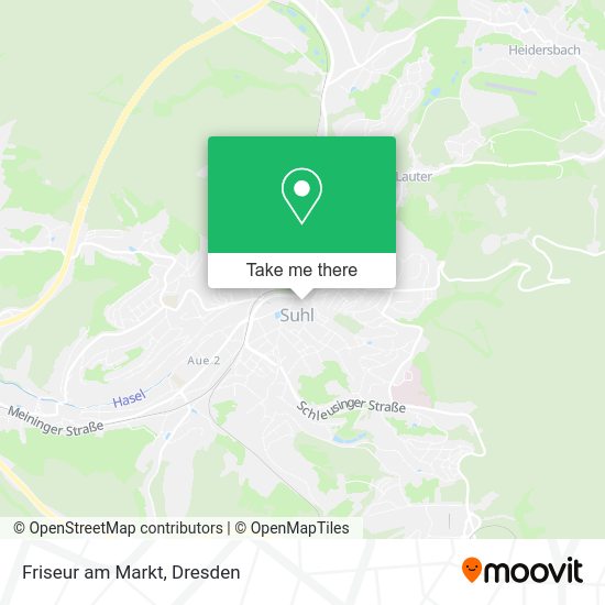 Карта Friseur am Markt
