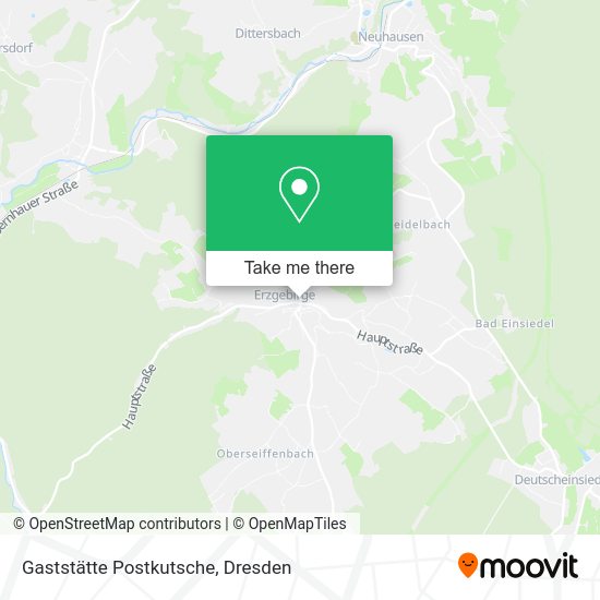 Карта Gaststätte Postkutsche