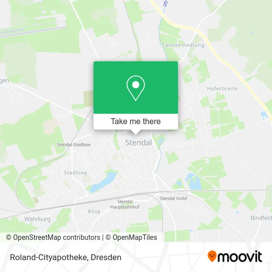 Roland-Cityapotheke map