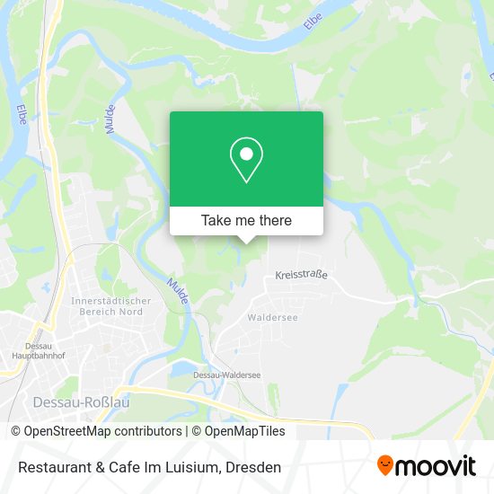 Карта Restaurant & Cafe Im Luisium