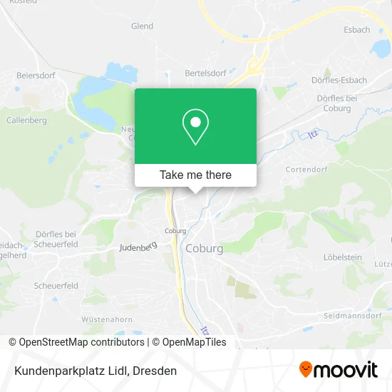 Карта Kundenparkplatz Lidl