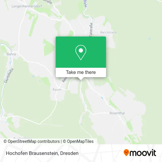 Карта Hochofen Brausenstein