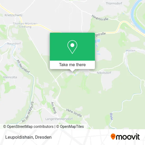 Карта Leupoldishain