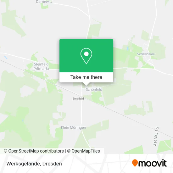 Карта Werksgelände