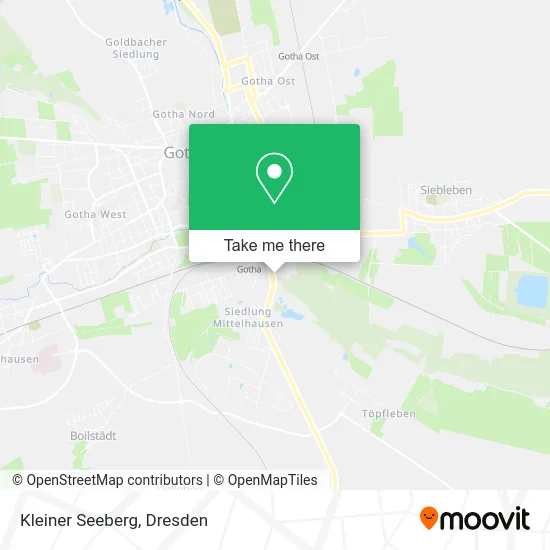 Карта Kleiner Seeberg