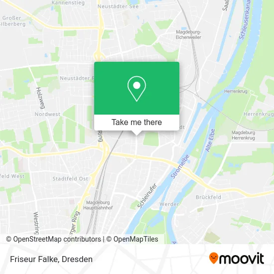 Карта Friseur Falke