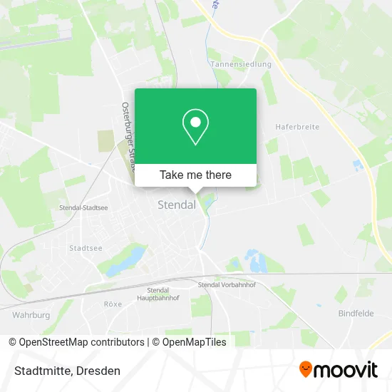 Stadtmitte map