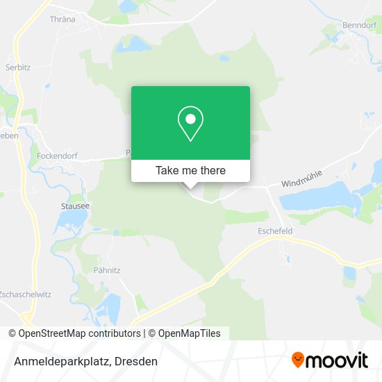 Карта Anmeldeparkplatz