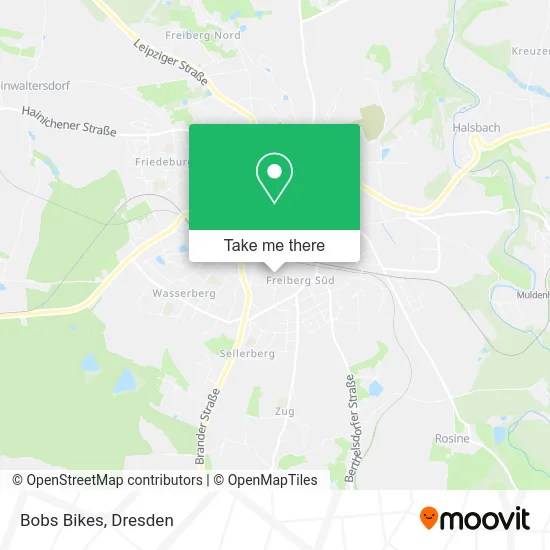 Карта Bobs Bikes