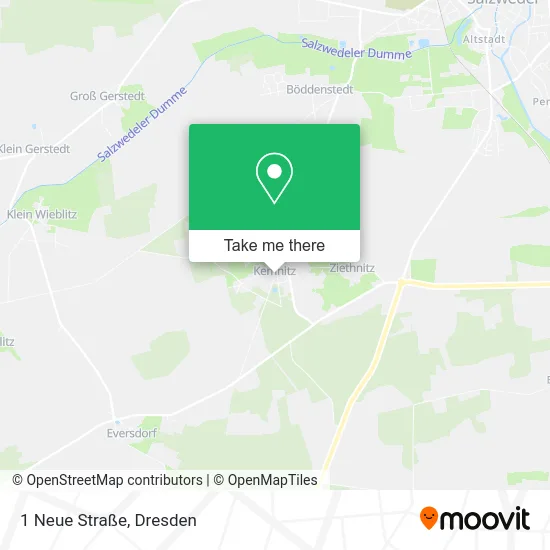 Карта 1 Neue Straße