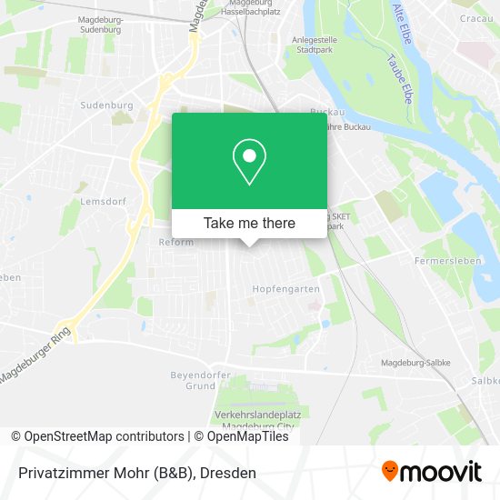 Карта Privatzimmer Mohr (B&B)
