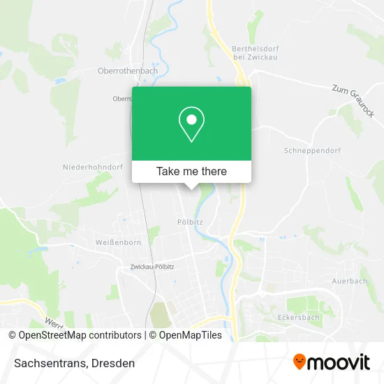 Карта Sachsentrans