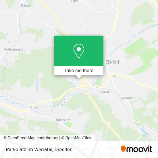 Карта Parkplatz Im Werratal