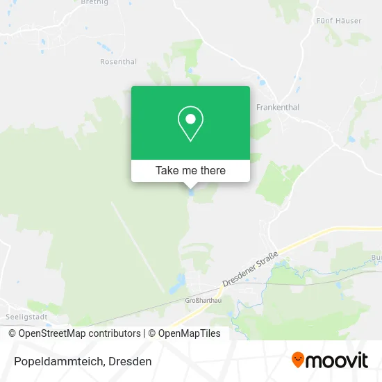 Карта Popeldammteich