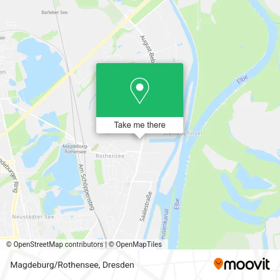 Карта Magdeburg/Rothensee