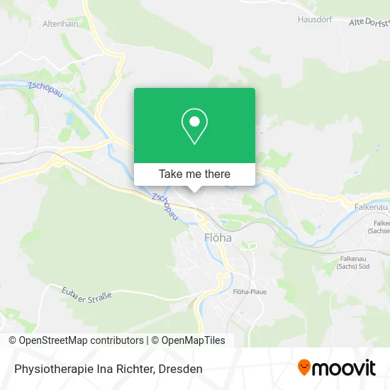 Карта Physiotherapie Ina Richter