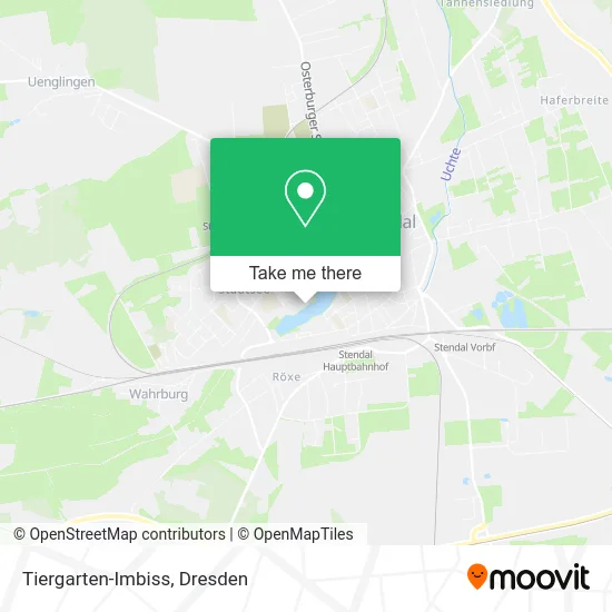 Карта Tiergarten-Imbiss