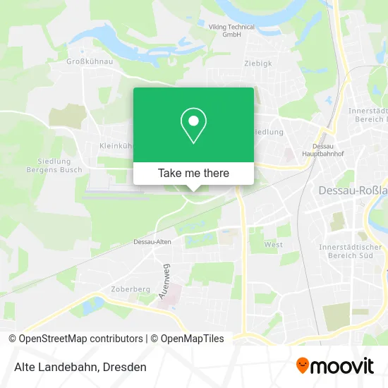 Карта Alte Landebahn