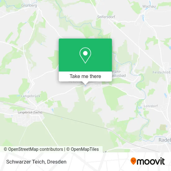 Карта Schwarzer Teich