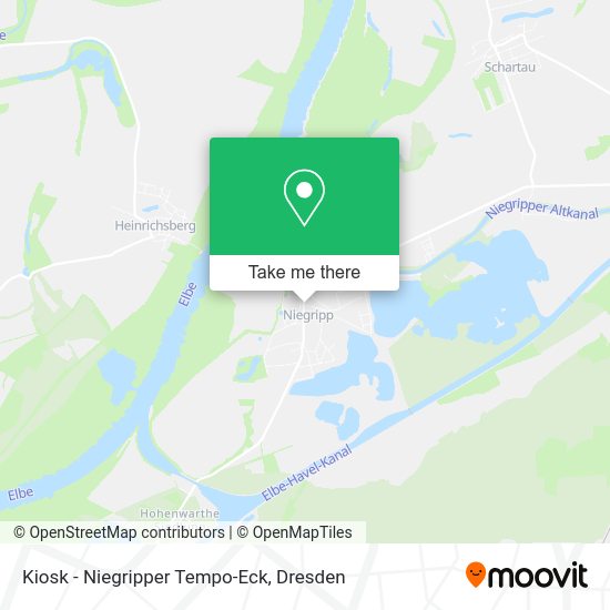 Карта Kiosk - Niegripper Tempo-Eck