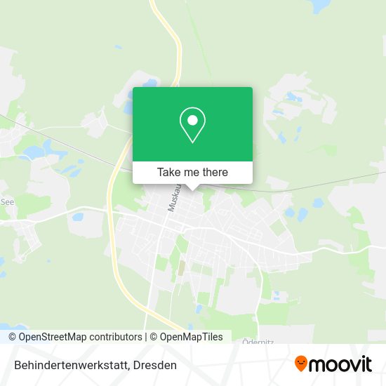 Карта Behindertenwerkstatt