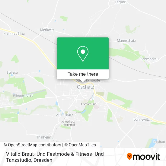 Карта Vitalio Braut- Und Festmode & Fitness- Und Tanzstudio