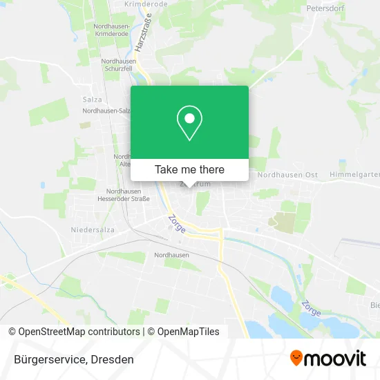 Карта Bürgerservice